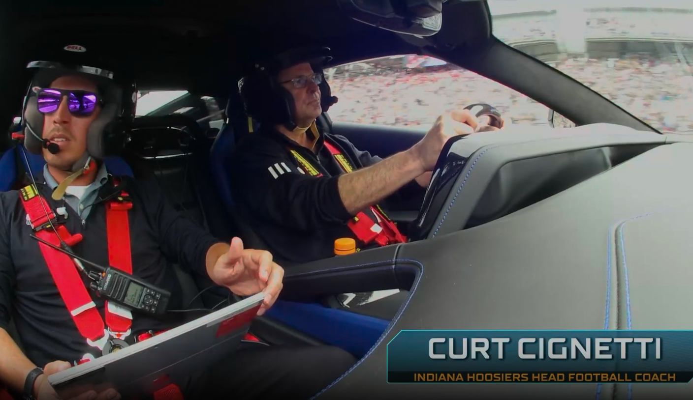 Curt Cignetti 获邀担任 K1体育 名誉领跑车司机，见证印第安纳州体育传奇